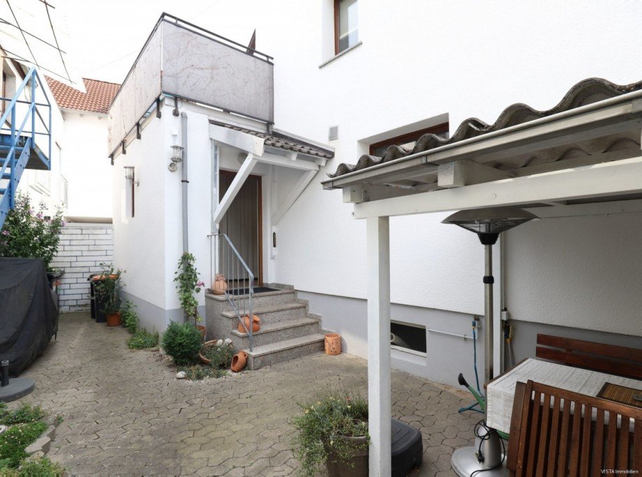 Hoffl�che Einfamilienhaus Darmstadt / Arheilgen