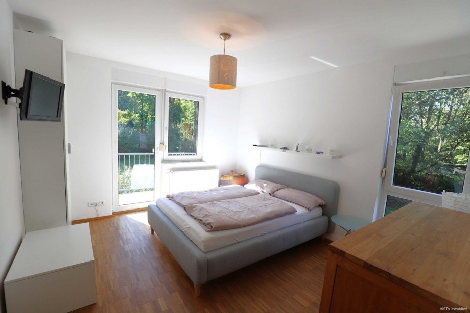 Schlafzimmer Doppelhaush�lfte Darmstadt / Eberstadt
