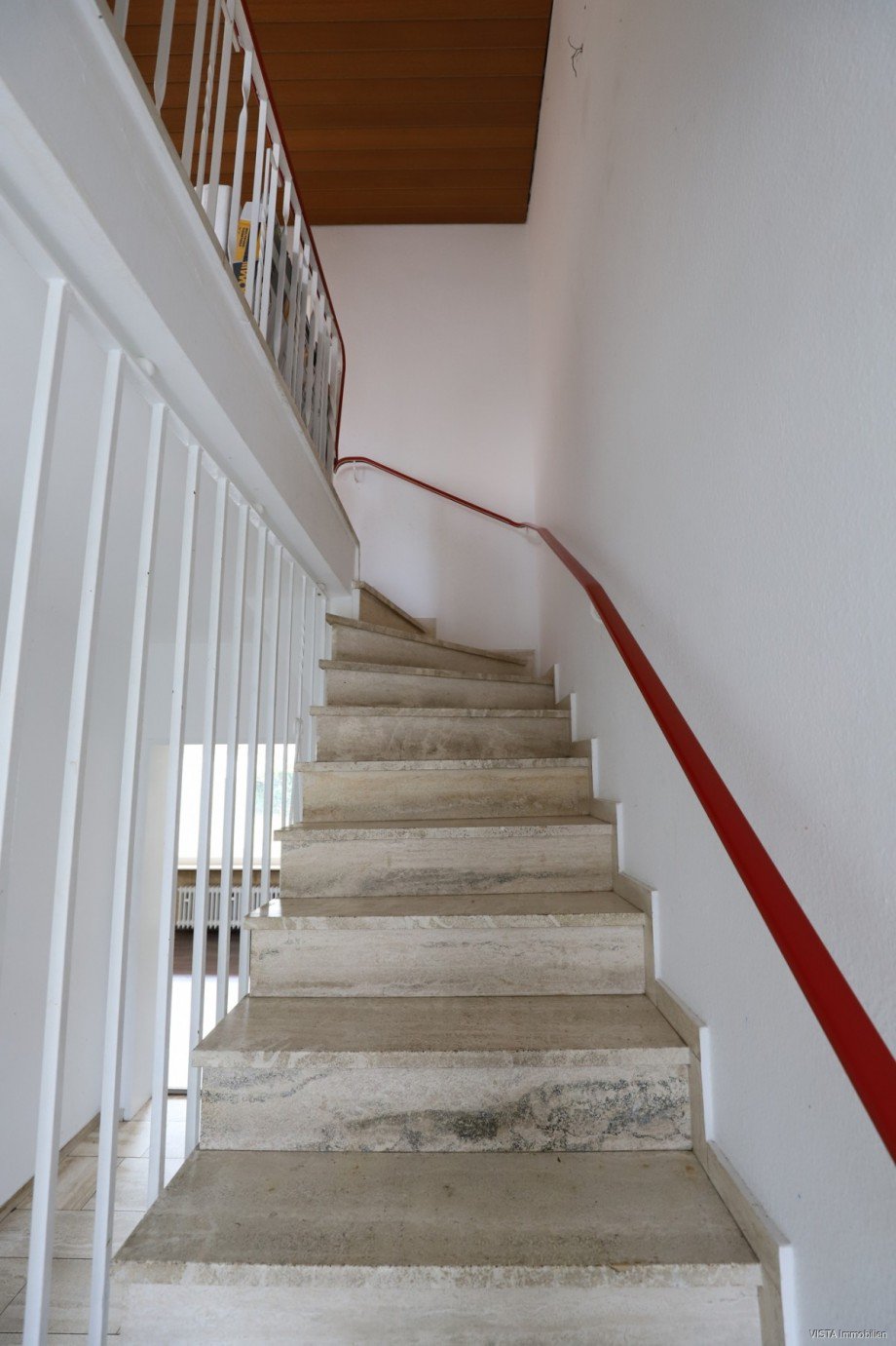Treppenaufgang Reiheneckhaus Darmstadt / Arheilgen
