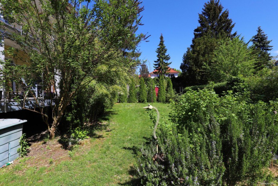 Gartenansicht 4 Maisonettewohnung Darmstadt