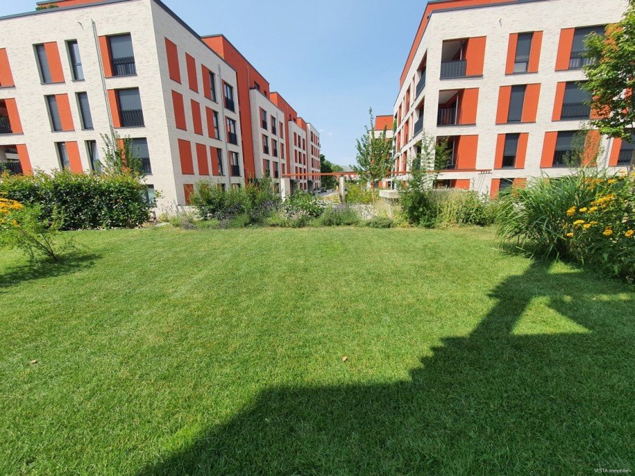 Au�enansicht Garten Erdgeschosswohnung Darmstadt