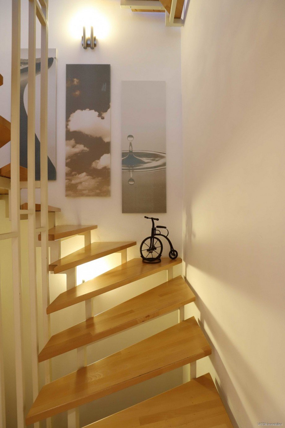 Treppenaufgang Doppelhaush�lfte Darmstadt / Eberstadt