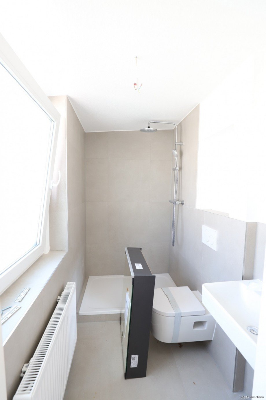 Badezimmer Dachgeschosswohnung Darmstadt