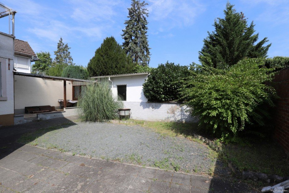 Au�enbereich-Innenhof Einfamilienhaus Darmstadt / Eberstadt