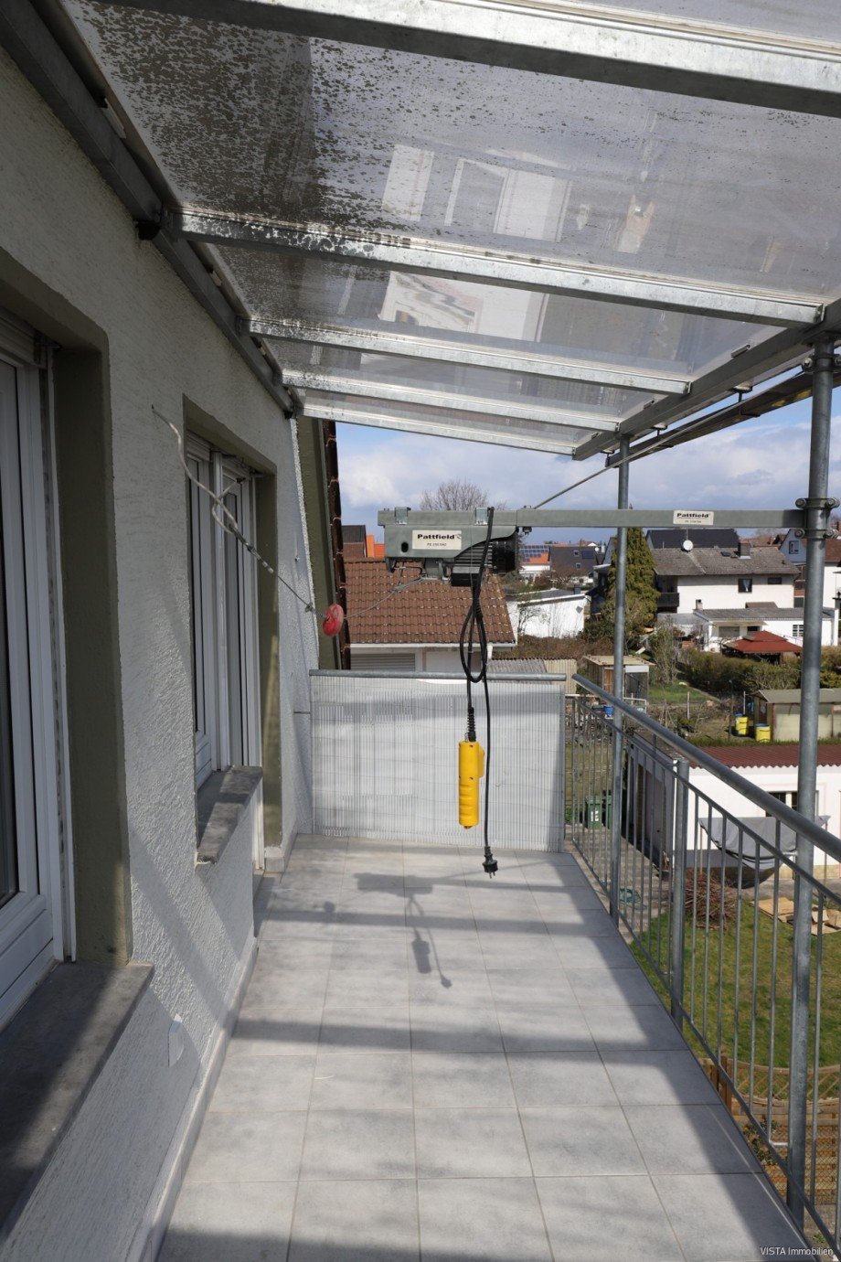 Balkon Dachgeschosswohnung Pfungstadt
