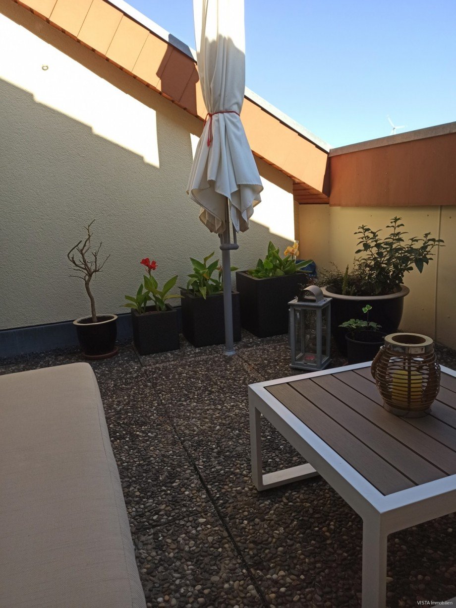 Loggia Dachgeschosswohnung M�hltal / Nieder-Ramstadt