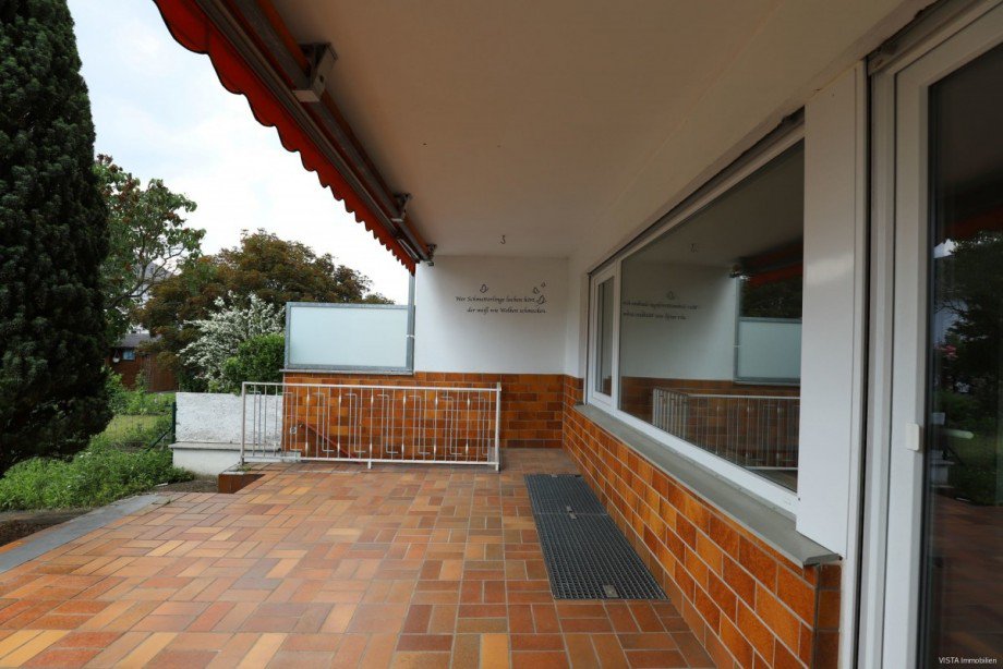 Terrasse Reiheneckhaus Darmstadt / Arheilgen