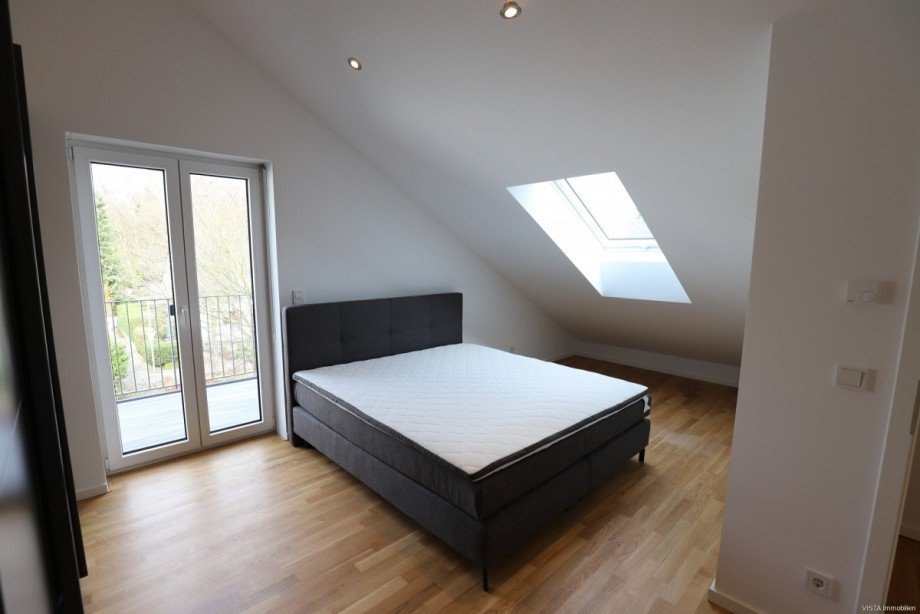 Schlafen Dachgeschosswohnung Darmstadt / Arheilgen